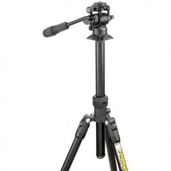 3 Legged Thing Punks Travis 2.0 Magnesium Alloy Video Tripod Kit with Airhed Trinity Head - Matte Black