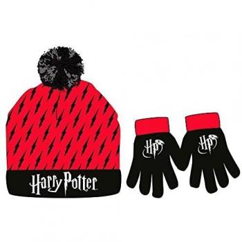 New Import Set Gorro-Guantes NIÑO Harry Potter 341