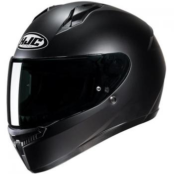 Casco Integral HJC C10 Semi Flat Negro - Características: diseño aerodinámico, visera anti-rayones, sistema de ventilación avanzado, interior desmontable y lavable, homologación ECE 22.05