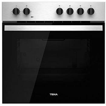Teka Horno Polivalente Convencional | Modelo HBE 435 ME | 3 Funciones de cocinado | Acero Inoxidable Antihuella | Eficiencia Energética A | 60 cm | Color Negro, 2593 W, 72 litros