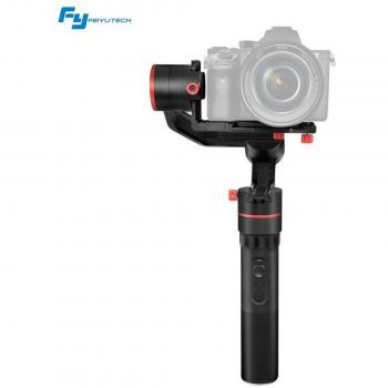 Feiyu A2000 Gimbal de 3 Ejes Estabilizador para Cámaras Reflex - Color Negro, 360 Grados, hasta 2kg