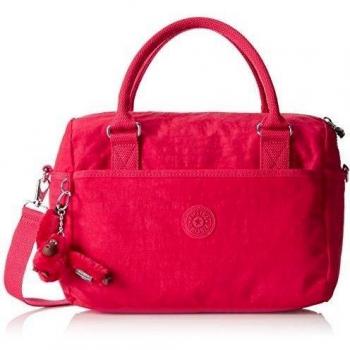 Kipling Beonica, Bolsa de Asa Superior Para Mujer, Rojo