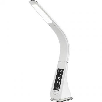 Lámpara de Mesa LED Regulable 5W 260lm 5000K Blanca con Interruptor Táctil Rabalux Lionel