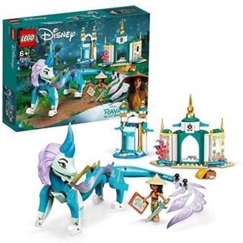 LEGO 43184 Disney Raya y el Dragón Sisu Juguete de la película Raya and The Last Dragon, para Niñas y Niños de +6 años