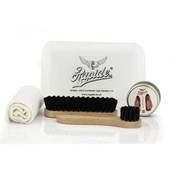 Kit de Cuidado Rápido para Calzado con Crema Negra