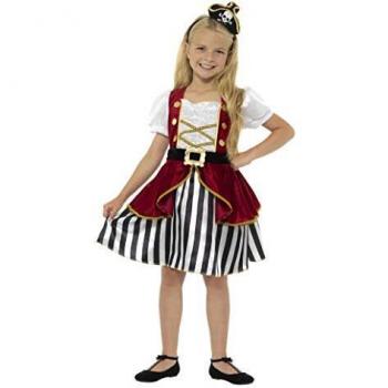 Disfraz de Pirata Graciosa para Niña - Talla M