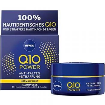 NIVEA Q10 Power - Crema de noche regeneradora antiarrugas (50 ml)
