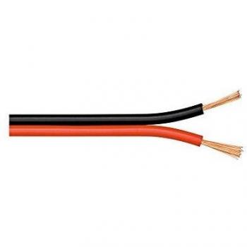 Cable para Altavoz 2x4mm 10m Rojo/Negro