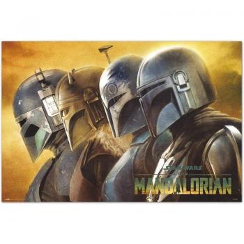 Poster Star Wars The Mandalorian - Mandalorians
