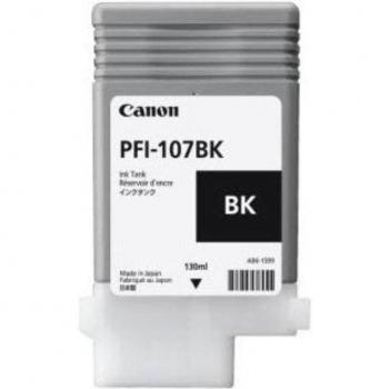 Canon PFI-107BK Cartucho de Tinta Negro Original para iPF670/iPF680/iPF685/iPF770/iPF780/iPF785