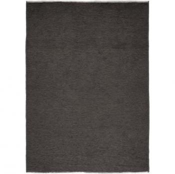 Alfombra reversible 120 x 170 cm Gris Charbon/Gris foncé