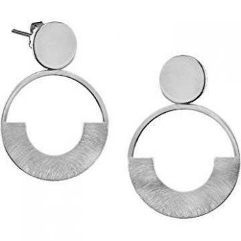 VIDAL & VIDAL Pendientes de Plata semicírculo