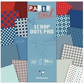 Clairefontaine95343C - Un bloc scrap Dots 36 feuilles 30,5x30,5 cm, City