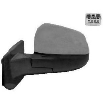 Espejo retrovisor VAN WEZEL 0808817 con diseño específico para vehículos, fabricado en materiales de alta calidad, incluye soporte y ajuste manual, compatible con varios modelos de automóviles