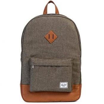 Herschel Supply Co. Patrimonio mochila, Canteen Crosshatch/Tan Synthetic Leather