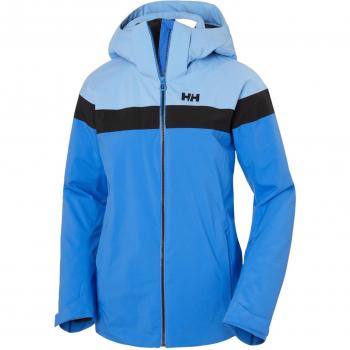 Helly Hansen Women's Motionista Lifaloft Waterproof Ski Jacket Blue Medium