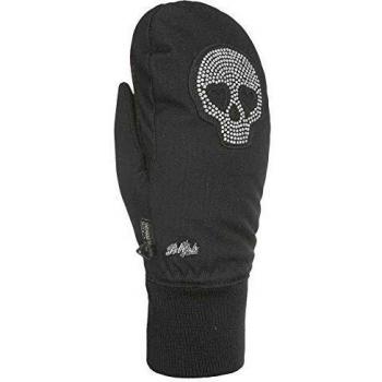 Level Guantes Felicidad Coral Chic Mitt Negro Impermeable Transpirable - Negro, 7