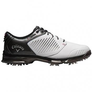 Callaway Xfer Nitro - Zapatos de golf para hombre, color blanco / gris, talla 40