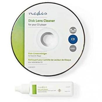 NEDIS Limpiador de Lentes de CD para Reproductores de CD, 20
