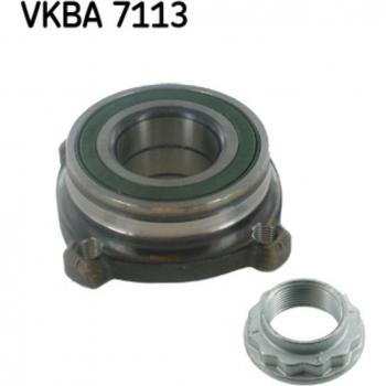 Juego de rodamientos de rueda SKF VKBA 7113 - Juego de cojinete de rueda, incluye rodamientos y componentes necesarios para la instalación en vehículos, diseñado para garantizar un funcionamiento suave y duradero, fabricado con materiales de