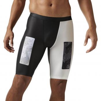 Reebok RCF Comp Short Solid Pantalón Corto, Hombre, Negro