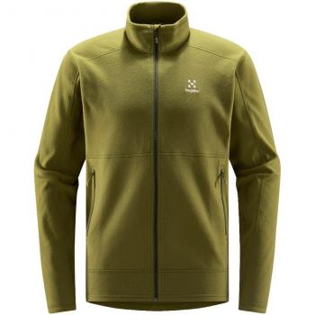 Forro polar de hombre Haglöfs Buteo Mid verde kaki - M