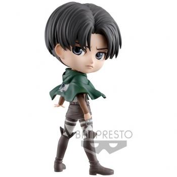 Q Posket Attack on Titan Levi Figure Version B 14cm