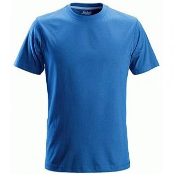 Camiseta de manga corta clásica azul verdadero Snickers Workwear 2502 Talla S