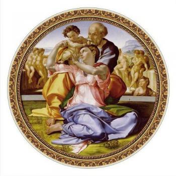 Rompecabezas D-Toys Michelangelo Doni Tondo - 525 piezas