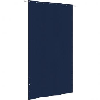 Toldo para balcón de tela oxford 160x240 cm en color azul, blanco, verde claro y terracota