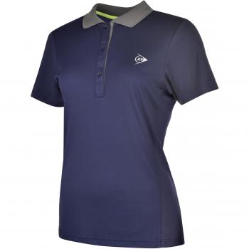 Dunlop oberbekleidung Club Line Polo Camiseta Azul azul oscuro Talla:extra-large