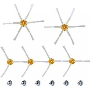 Zacro Cepillos Laterales para iRobot Roomba Series 500,600,700 pack de 6
