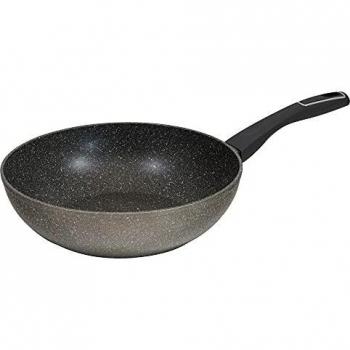 Bergner Wok 28x7.2cm aluminio forjado, inducción, colección Mercury