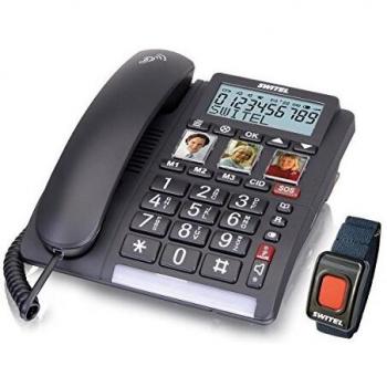 SWITEL TF560 Identificador de Llamadas Negro - Teléfono