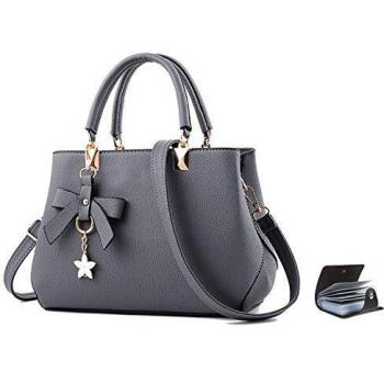 URAQT Bolsos de Mujer, Bolso Señora Tote, PU Piel Bolso de Hombro Mujers del Trabajo, Diario Vida y Vacacione