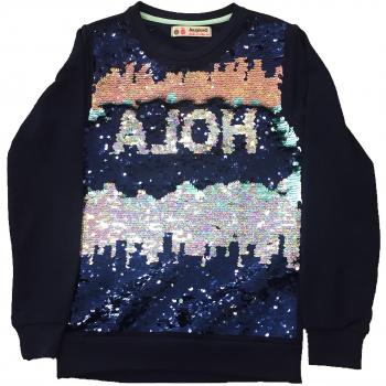 DESIGUAL - SWEAT BRONTE - SUDADERA LENTEJUELAS REVERSIBLE PARA NIÑA