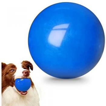 Pelotas para Perros indestructibles, Pelotas hinchables de Goma sólida para Perros masticadores agresivos, 100% Seguro y no tóxico, Pelota masticable