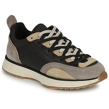 Zapatos de cordones unisex de piel con plantilla extraíble. (Art Zapatos 1781 MULTI LEATHER GREY-BLACK/TURIN)