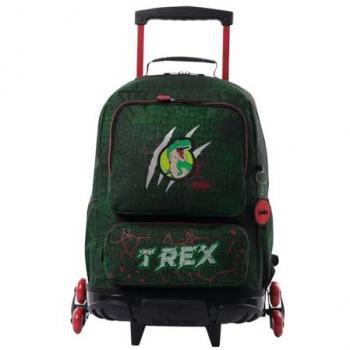 Mochila 3 Ruedas TOTTO Rex Dino L