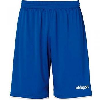 uhlsport Club Shorts De Fútbol para Hombre, Azur/Blanco, 164