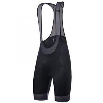 Santini Scatto Bib Shorts para Hombre, Hombre, Mallas Cortas con Tirantes, CAS3524S, Negro, S