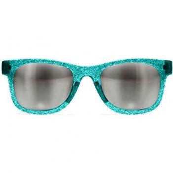 Chicco - Gafas de Sol Infantiles Para Niños De 2 años, Con Montura flexible y Lentes Anti Arañazos, Color Azul Transparente