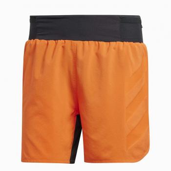 Adidas Agravic Short para Hombre - Pantalones de Trail Running, ligeros y transpirables, con tecnología Climalite que aleja la humedad, diseño ergonómico para mayor libertad de movimiento, bolsillo con cremallera para almacenamiento