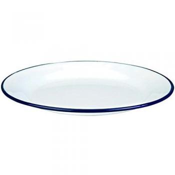 IBILI Plato Llano Acero Blanco, Acero, weiß, 22 cm