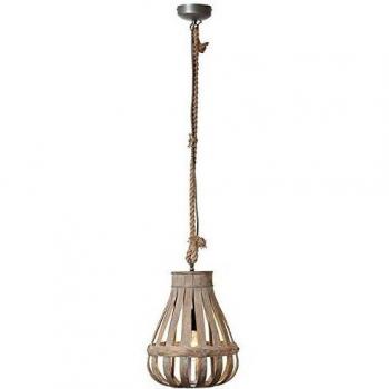 Lámpara Colgante Kaminika de Bambú Ø 33 cm E27 Natural