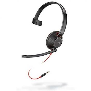 Plantronics Poly Spare Auriculares Blackwire C5210 monoaural 3,5 mm - Adecuado para Blackwire C5210