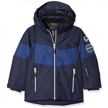 CMP Feel Warm Flat 5000 38 W0274, Chaqueta Acolchada Niño, niño, 38W0274, Nero/BLU, 104