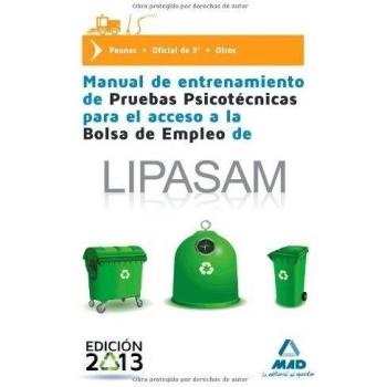 Manual de entrenamiento de Pruebas Psicotécnicas para el acceso a la Bolsa de Empleo de LIPASAM