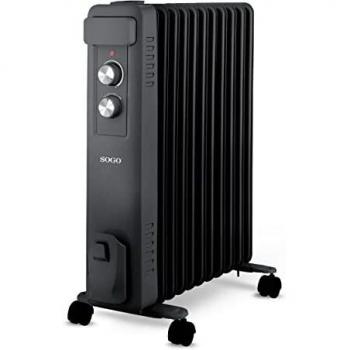 SOGO CAL-SS-18465 Oil Heater with 11 Fins