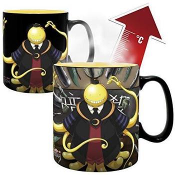 ABYstyle ASSASSINATION CLASSROOM - Taza de café de Heat Change 460 ml - Koro ataqué